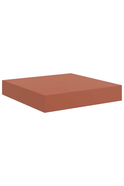 vidaxl Raft de perete Montare pe perete Roșu 23 x 23,5 x 3,8 cm