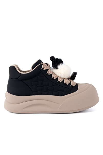 Guja 426 1 26KA Kadın Sneaker Günlük Ayakkabı Siyah
