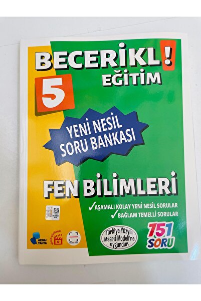 Kurmay Yayınları FENOMEN BECERİKLİ FEN SORU BANKASI