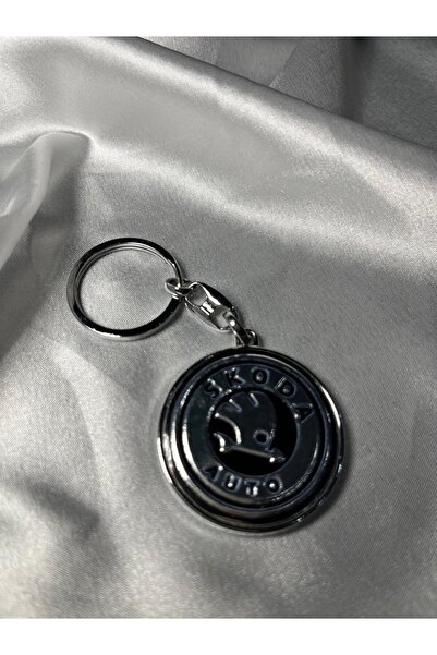CEBECİOTO Skoda Auto Model Metal Keychain Universal