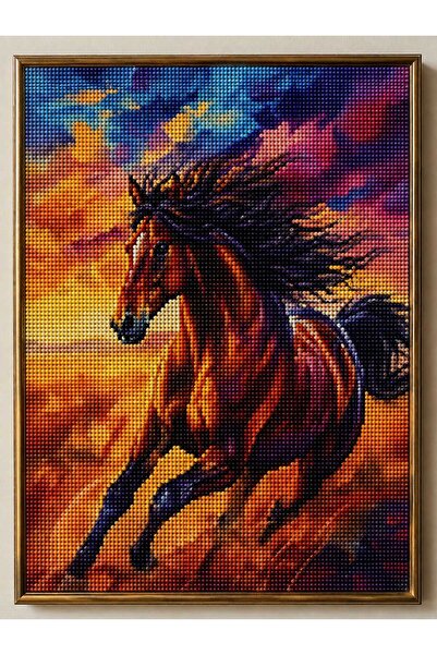 DNZt 5D Diamond Painting 30x40 cm Elmas Mozaik Boncuklu Taşlı Goblen Pano Tab...