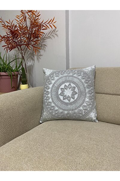 YILMAZHOME Throw Pillow & Throw Pillow Cover - Decorative Lace-Ed Velvet Thro...