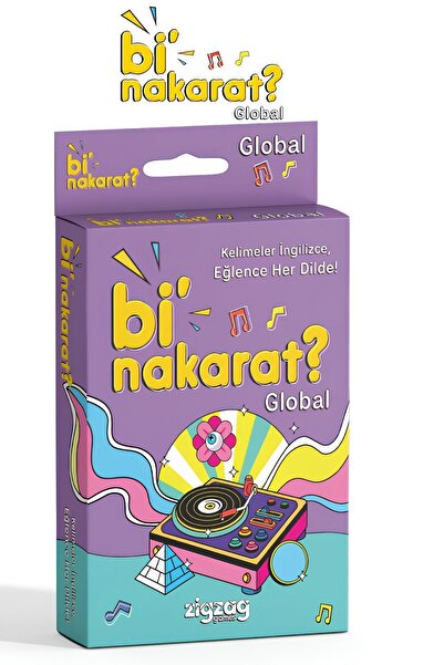 Bi’ Nakarat? Global Kart Oyunu - İngilizce Şarkı Tahmin Etme Oyunu | Eğlenceli Parti Oyunu