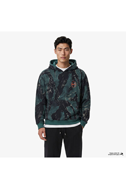 United4 Essentials Erkek Yeşil Sweatshirt