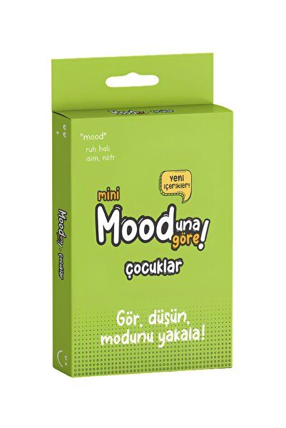 Mooduna Göre Mini - Çocuklar İçin Kutu & Kart Oyunu