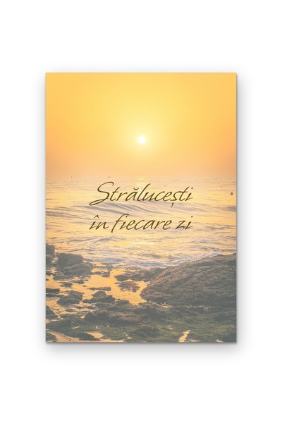 OEM Poster Carton 250g A4, Citat motivational Stralucesti in fiecare zi, Deco...