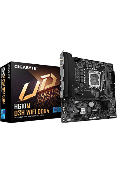 Gigabyte H610M D3H WIFI DDR4 LGA1700 Socket For intel CPUs Motherboard