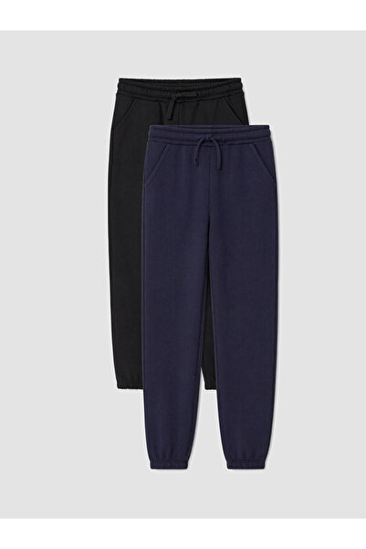 LC Waikiki Boys' Thick Jogger Sweatpants 2-Pack