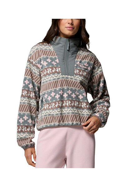 Columbia Γυναικείο Sequoia Grove II Printed Half Zip Fleece 2173781-254