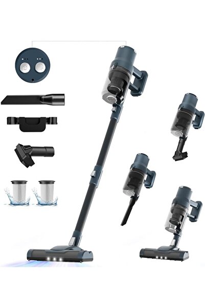 GENERAL Sinchereu Cordless Stick Vacuum Cleaner, 30 Kpa Powerful Suction, 40 ...
