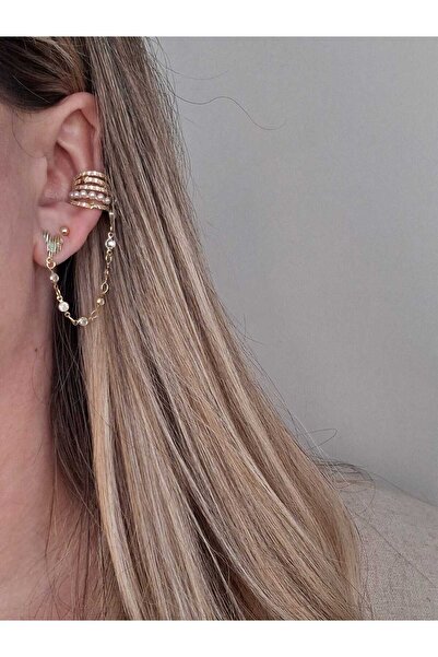 Bubbleatelier 3'lü Set Zincir Küpe