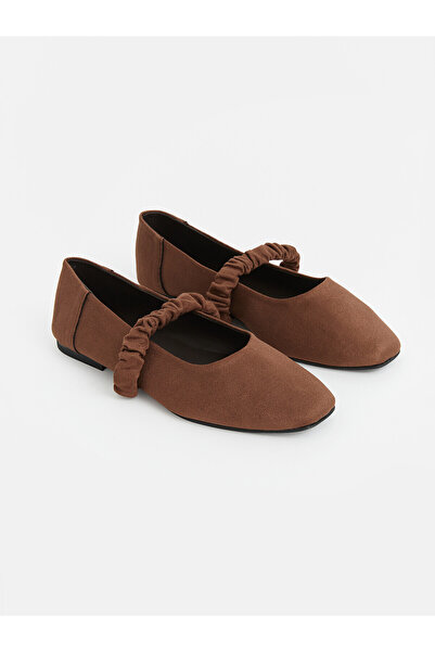 LC Waikiki Alita City Lcw Steps Brown Women's Flat Shoes with a Difference