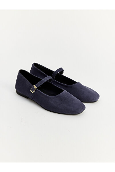 LC Waikiki Alita City Lcw Steps Navy Blue Women's Flat Shoes