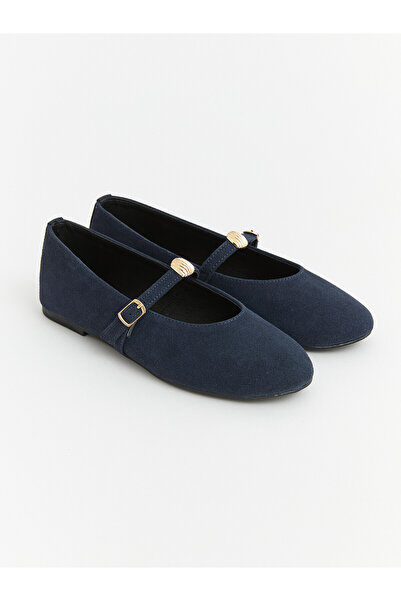 LC Waikiki Alita City Lcw Steps Navy Blue Women's Flat Shoes