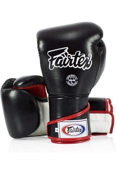 Fairtex قفازات الملاكمة الأنيقة BGV6 - بتصميم زاوي مع إصبع إبهامي مغلق