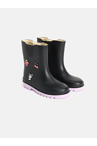 LC Waikiki Alita City Lcw Steps Black Girls' Boots with a Difference