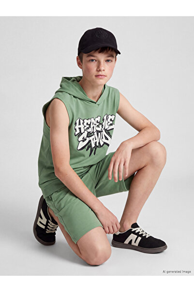LC Waikiki Printed boy's suit