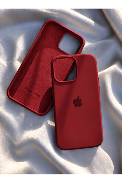 CaseKİdükkan iPhone 14 Pro Uyumlu Lansman Silikon Kılıf – Premium Yumuşak Dok...