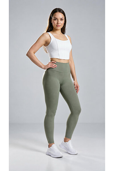 PİNK FLY Belize Modal Fabric Push up High Waist Gathering Tights Black