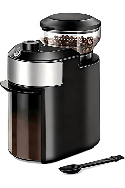 GENERAL Electric Burr Grinder, 28-Setting Espresso, Stainless Steel 110g