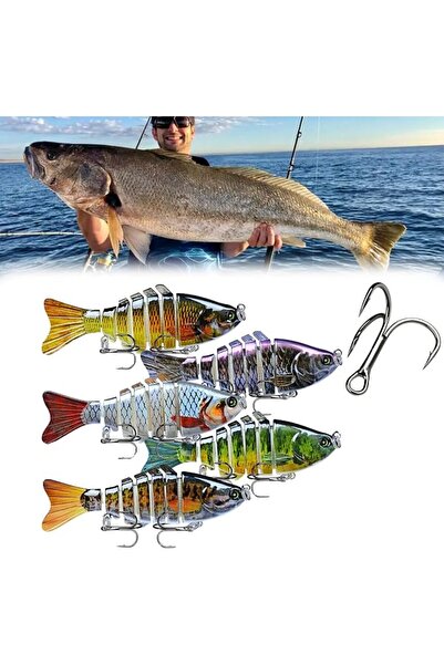 NALACAL Bionic Swimming Lure That Swim, Realistic Fishing Lures for Bass Trou...