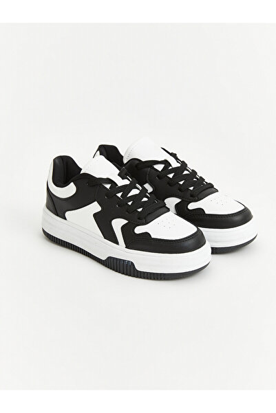 LC Waikiki Two Mt Shop Quality Lcw Steps Black Girls' Sneakers