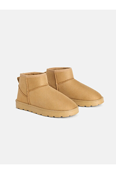 LC Waikiki Alita City Lcw Steps Beige Women's Boots with a Difference
