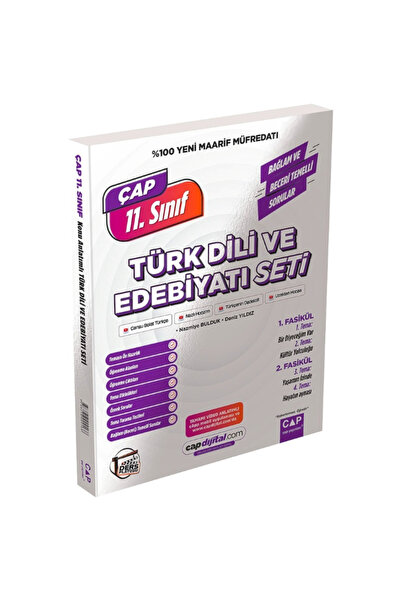 Çap Yayınları 11. Sınıf Türk Dili ve Edebiyatı Maarif Model Set 2027