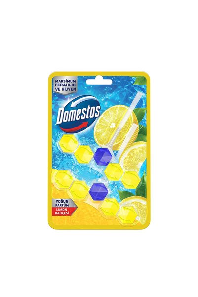 Domestos WC Blok Yoğun Parfümlü Limon Bahçesi 2x50 G - 7 Adet
