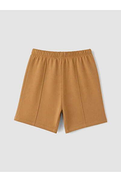 LC Waikiki Two Mt Shop Quality Lcw Baby Brown Elastic Waistband Boy Shorts