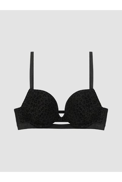 LC Waikiki Lcw Dream Black Tulle Women's Bra with Nevavm Difference