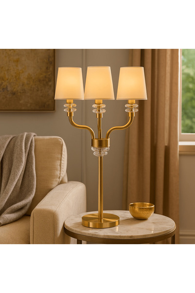 Sagebrook Home GOLDEN VICTORIANTABLE LAMP