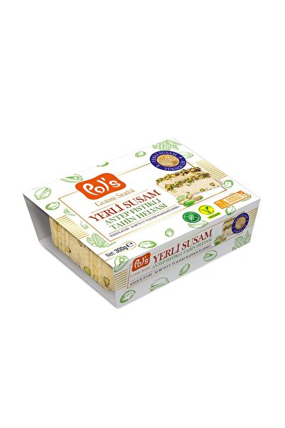 Pol's Gurme Serisi Antep Fıstıklı Tahin Helvası 300 G - 3 Adet
