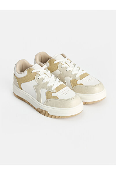 LC Waikiki Alita City Lcw Steps Beige Women's Sneaker with a Difference