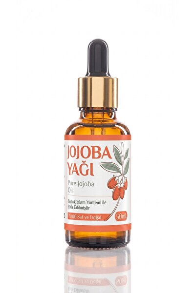 aktarloji 50 ml Jojoba Oil / Cold Pressed / 100% Pure and Natural / Jojoba Oil