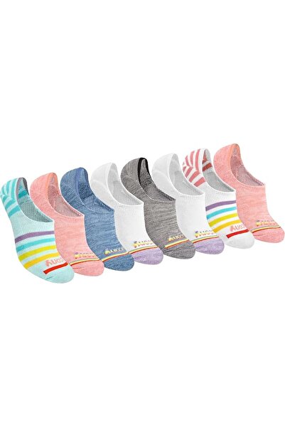 SAUCONY Women's 8-pair No Show Cushioned Invisible Liner Socks