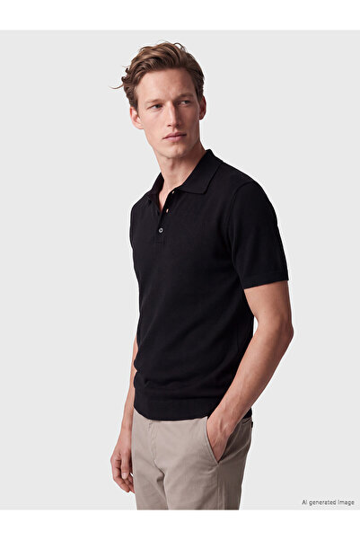 LC Waikiki Nevavm with Difference Southblue Black Knitwear Plain Standard & R...