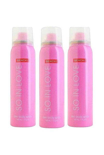 BENCH Pink So In Love Body Deodorant Spray, 100 ml