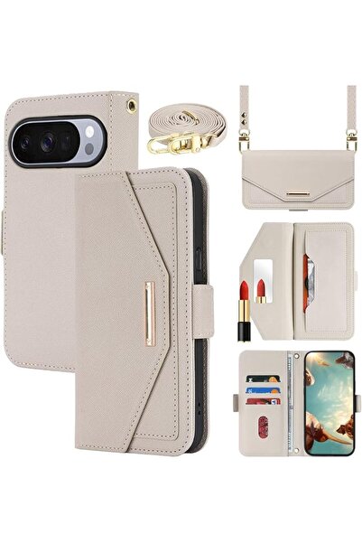 TERRIFI Crossbody Wallet for Google Pixel 10/10 Pro Case with Strap,6.3",Ligh...