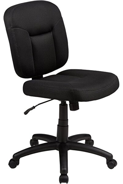 Amazon basics Office Chairs for home, Ergonomic, Height Adjustable, Fabric, B...