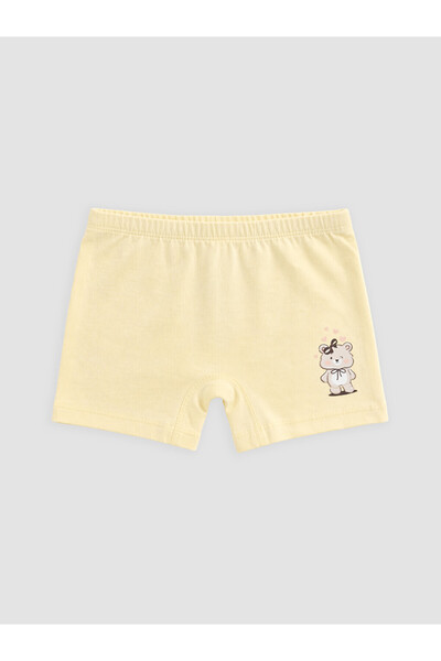 LC Waikiki Peak New Season Beige Girls' Boxer Shorts