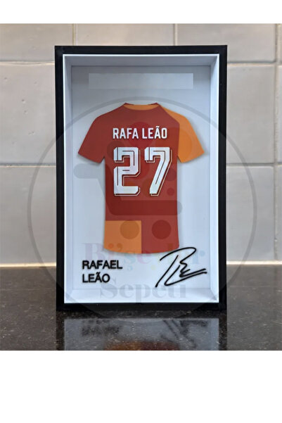 Bi'şeyler Sepeti Rafael Leão - Forma İmzalı Çerçeve Hediyelik 14x22 cm