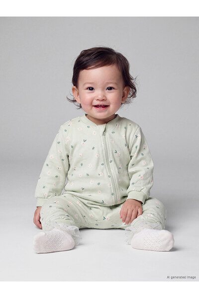 LC Waikiki Two Mt Shop Quality Lcw Baby Green 1.6 Tog Baby Girl Sleeping Bag
