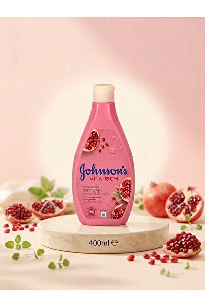 Johnson Johnsons Vita Rich with Pomegranate Flower Extract Body Wash 400 ml
