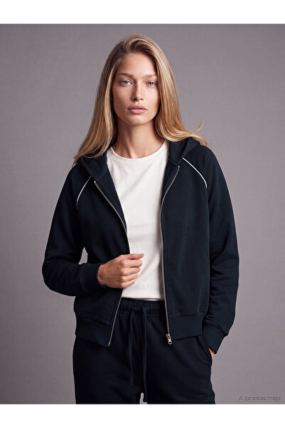 LC Waikiki Alita City Farkıyla Natuvera Navy Blue Interlock Plain Standard & ...