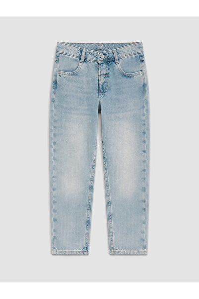 LC Waikiki Two Mt Shop Quality Lcw Kids Indigo Denim Straight Standard & Regu...