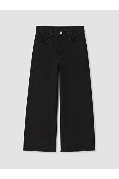 LC Waikiki Two Mt Shop Quality Black Regular Fit Girls' Jean Pants