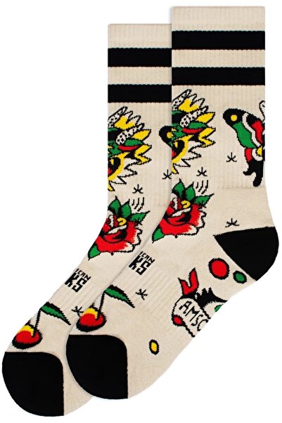American Socks جوارب فلاش إف متوسطة الارتفاع