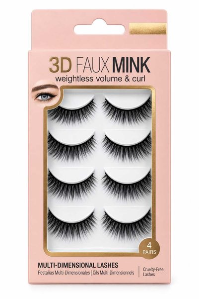 CAVA COSMETİC 8 Çift Takma Kirpik Seti – Yoğun ve Dolgun Görünüm, Siyah Şerit...