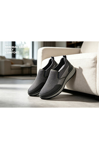 Huanhuan Shoe Men's mesh slip-on casual shoes height-increasing loafers light...